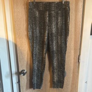 INC Snakeskin Print Women's Pants XL
